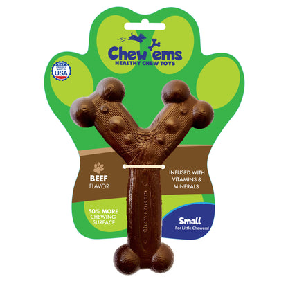 Chew'ems Beef Small Dog Chew Toy