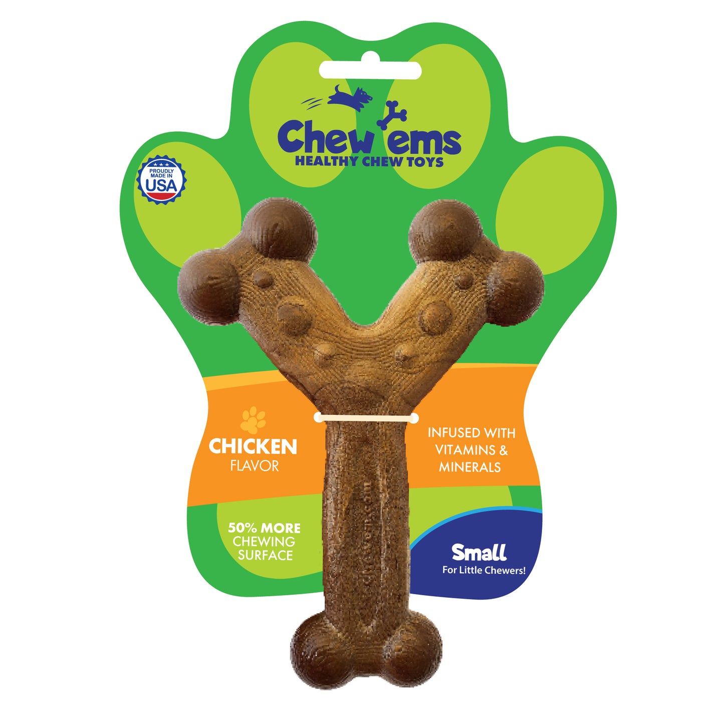 Chew'ems Chicken Small Dog Chew Toy