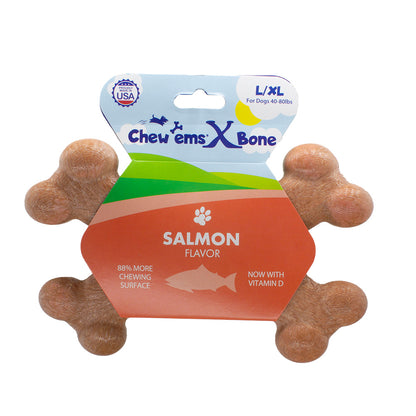 Chew'ems X Bone Dog Chew Toy