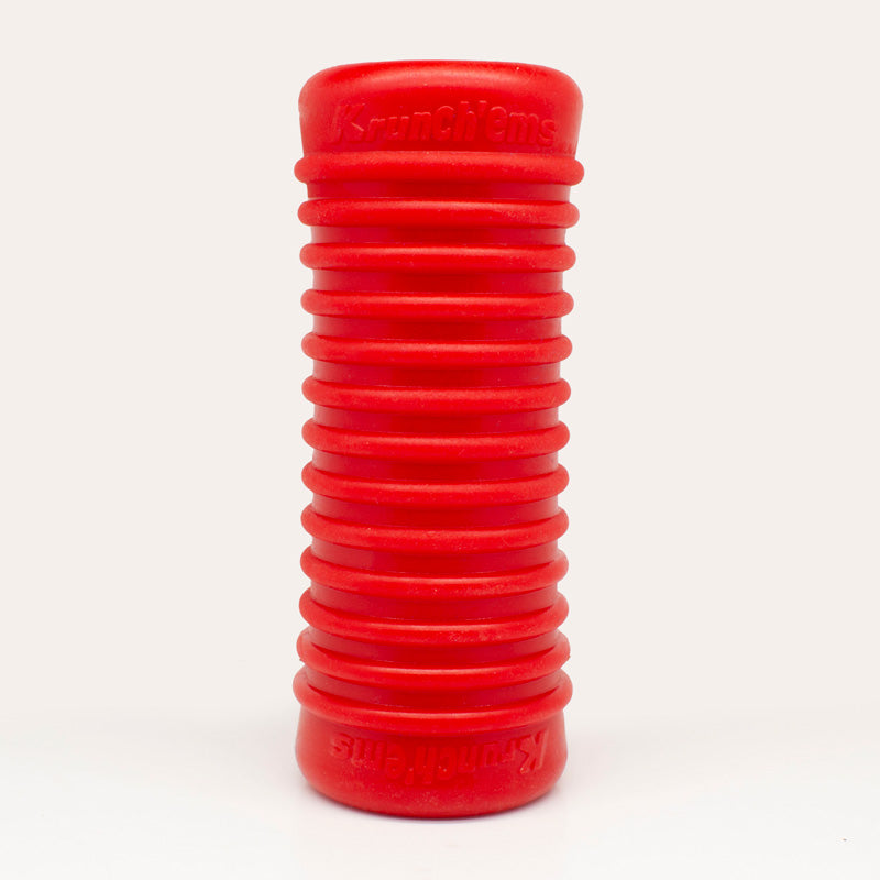 Red Krunch'ems on white background