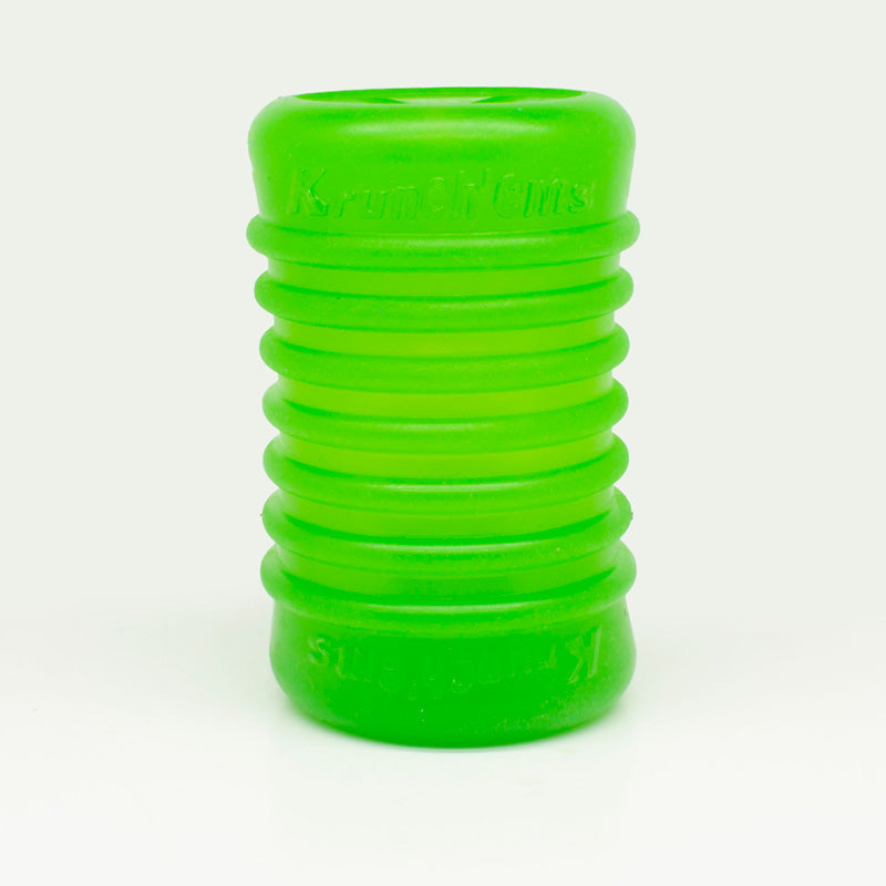 Green Krunch'ems on white background