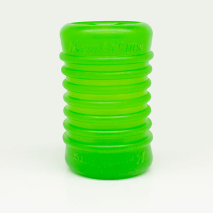 Green Krunch'ems on white background