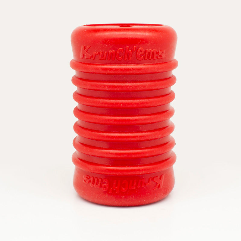 Red Krunch'ems on white background